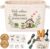 Housewarming Gift, Housewarming Gift, New Home with Bread Basket & Personalised Coasters, Topping-Out Gift for Friends, Family, Neighbours, Bride and Groom