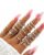 Pack of 22 Waterproof Silver Gold-Plated Stackable Statement Rings for Women, Chic Finger Ring Set (Silver)