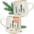 Christmas Mug Set Forest Landscape Coffee Cups 500 ml – Cups for Coffee & Tea for Christmas