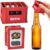 Bottle Opener with Magnet, Pack of 2 Fridge Magnets Beer Crates Design, Miniature Beer Bottles, Beer Opener Funny for Men Bartender Party Kitchen Bar