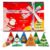 ETS – Tea Gift with Bow Red Santa Christmas | Organic Winter Tea Set | Gift Christmas Secret Santa Gift Christmas Decoration | 12 Pyramid Bags