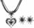 Costume Jewellery Set of 3 Edelweiss Dirndl Jewellery