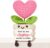 Mum Gift – Handmade Crochet Heart Flower with Energy Card, Birthday Gift for Mum, Mother Gifts for Birthday, Mother’s Day Gifts