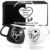 LIHAO Mum and Dad Mugs Set of 2 Gift for Expecting Parents