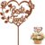 Best Aunt Gift, Rust Heart Garden Stake with Saying, 30 x 13 cm