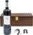 Wein-Präsentkörbe – The Wine Guys Wein-Geschenkset in Holzbox mit 1 Flasche Marques de Castilla Reserva 750 ml