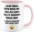 Mum Mug Gift, Love Mum a Son Like Me to Have Coffee Mug with Saying Funny Son Mother Gift Mother’s Day Coffee Mug Funny Gift Idea Family Tea Cup Humour Mothers (Mum/Son)