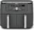Ninja Dual Zone Digital Air Fryer, 2 Drawers, Metallic Grey DZ400EU