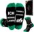 SockWaddles Funny Socks Men with Sayings – Gift Idea for Men, Grandpa, Dad, Gamer, Bike, Camper for Christmas, Birthday, Father’s Day, Advent Calendar Filling