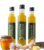 Meistertonikum Organic Vinegar from Superfoods 3 x 250 ml – Natural Vital Drink Smoothie with Turmeric, Lemon, Garlic, Ginger and More – Ideal Salad Dressing – Immune Booster Shot