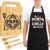 Dad Gift Set – Engraved Bamboo Chopping Board with Personalised Apron and 3 Wooden Spoons, Best Dad Gift Birthday, Father’s Birthday Gift, Gifts for Father’s Day, Housewarming