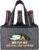 Men’s Beer Handbag – Bottle Carrier for 6 Bottles – Reusable Felt Bag as a Gift for Dad, Grandpa & Retirement – Federal Institute for Treats – Birthday for All Ages, Camping, No