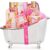 Geburtstags-Präsentkörbe – SPA LUXETIQUE Wellness-Set für Damen – 8-teiliges Bade-Geschenkset mit Rosenduft für Damen, Geburtstagsgeschenk, Beauty-Set mit dekorativer Badewanne, Valentinstagsgeschenk, Muttertagsgeschenk, Geschenke für Frauen