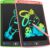 LCD Writing Board Toy for Children 8.5 Inches, Pack of 2 Colouring Board, Colourful Doodles, Gifts for 3-8 Year-Old Girls Boys (Pink Green)
