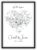 dockyardos Personalised Coordinate Poster „Where Everything began“ | Gift for Couples, Girlfriend or Wife | Individual Wall Picture for Anniversary, Valentine’s Day & Birthday