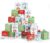 Christmas Gift Box 24 Christmas Bags for Filling 8 Designs in 4 Colours