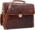 STILORD ‚Noel‘ Leather Briefcase, Men’s Vintage, Large Classic Work Bag, Office Bag, Shoulder Bag, Document Bag with 13.3 Inch Laptop Compartment and Trolley Sleeve – Brown – l