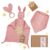 Baby Gift | Personalised Gifts for Birth for Girls | Comforter Baby Shower Gift Set