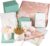 Happy Birthday Box for Women – Unique Birthday Gifts Best Friend, Sister, Daughter, Mother – Gift Baskets Her Birthday from Luxe England Gifts, Pink and Turquoise