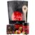 Hallingers Genuss Manufaktur Feinkost Valentine’s Day Gift Set – XXL Wonder Bag „I Love You“ Large Love Greeting Chocolates, Nougat Busserl, Chocolate Bar & Cooking Spoon, Valentine’s Day for Women