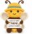 Gifts for Dad, Positive Hand Crocheted Bee Figures