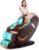 HealthRelife 3D Massage Chair with 24 Air Cushions 135 cm SL Rail Brown