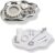 Set of 2 Key Trays, Cloud & Irregular Jewellery Tray, Jewellery Tray, Key Bowl, Jewellery Plate, Jewellery Tray for Bracelets, Cosmetics, Dressing Table, Decoration, Aesthetic