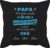 Cushion 50 x 50 cm – for – Papa wir haben versucht Finden I Father’s Day Gift Dad Gift Father’s Day – 50 x 50 cm – Black – Personalised Dad Cushion Father Happy Birthday Daddy