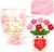 Retirement Gift Women, Glass Mug and Hand Crocheted Flower