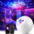 One Fire Starry Sky Projector, Girls Gifts with 15 Colours & 15 Sleep Music, Night Light Children with Bluetooth & Remote Control, Room Decoration Bedroom Women, Birthday Boy Teenager, White