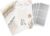Krause & Sohn Wedding Game „Mit uns durch Euer erstes Ehejahr“ 12 Cards with Scratch Stickers – Gift Idea for Wedding, Bride and Groom & Wedding Guests Voucher Set (Beige, Boho)