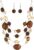 FULU AUTUMN Boho Multilayer Pearl Necklace Women’s Pearl Statement Necklace and Earrings Set Fashion Jewellery for Mothers Wife Grandma Fashion Gifts