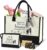 Seutgjie Gifts for Mum, Mother’s Day Gift with Greetings Card, Mum Bag, Canvas Shopping Bag, Carry Bag, Cosmetic Bag Set for Birthday, Mother’s Day, Christmas