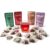 TEAdUP® Gin Botanicals Discovery Set – 20 BoozyBags for Gin & Tonic & Vodka – 4 Varieties (Cucumber Mint, Raspberry Chili, Lavender Rose, Coffee Cocoa)