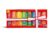 TONY’S CHOCOLONELY – Rainbow Tasting Pack of 8 385 g – Gift packaging with 8 chocolate bars in different varieties, ideal for tasting or as a gift. Palm oil free, made in Belgium