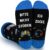 Lustige Geschenke für Männer Frauen, Socken mit Spruch, Geschenkideen Weihnachtsgeschenke für Männer Frauen Freund Teenager Jungen, ideal für Gaming Leseratte Fußball- oder Formel 1 Fans