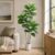 Artificial Fiddle Fig Tree 150 cm Artificial Plants Large with White Pot