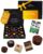 Hallingers Genuss Manufaktur Chocolates Love Gift – Without Alcohol, Handmade from Confectionery Fine Cocoa in High-Quality FirstClass Gift Box „Für Dich“, Gift Idea for Men and Women