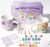 Ceramic Painting Set, 2 x Cups for Painting Set with 12 Colours (380 mm)