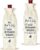 AvianTeker Housewarming Gifts for Apartment – Pack of 2 Housewarming Gift with Saying ‚Weil Brot & Salz nicht drunken machen‘, 14 x 34 cm Wine Bag for 750 ml Bottles, Gift for Housewarming