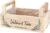 Herz & Heim® Wooden Wedding Gift Basket Personalised with Name & Date – Gift Basket & Gift Box for Wedding Gifts or Money Gift for Bride and Groom – 3 Variants (2 Handles (26 x 13 x 16 cm)