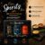 Altenburger Original Fine Spirits Box with Whisky, Dry Gin and Old Rum Mustard (3 x 200 ml), Medium Sharp