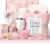 Gifts for Women, Pink, 11-Piece Spa Selfcare Idea for Women