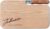 LOOXIS Breakfast Board [German Language] with Knife, Name and Text Engraved, Gift Idea for Birthday, Father’s Day, Mother’s Day, Women and Men, Alder Wood, Snack Board, Customisable, 26 x 15 cm
