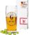 Beer Glass Split The G The Perfect SIP Willibecher 0.5 L – The Funny Social Media Trend for Playful Beer Lovers Beer Gifts Men Women