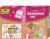 Lena 42714 Craft Case, 400 Pieces, Material for Crafts, with Colourful Paper, Foam Rubber, Pipe Cleaners, Wiggly Eyes, Pompoms, Ice Cream Sticks, Buttons and More, for Kids Aged 5 & Up, Pink & Purple