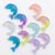 Pack of 10 Dolphin Resin Figure Craft Accessories, Colourful Sea Animals Decoration for DIY Jewellery, Hair Accessories & Mobile Phone Case, Crystal Shimmer Luminous Resin Figures Glow In Dark