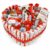 Thank You Gifts – Heart Shape Children’s Chocolate Candy Box, Kids Creamy Raffaello Bulk Pack, Chocolate Bons Crispy, Children’s Cards, Bueno Cream – Gift Basket for Women, Birthday