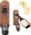 Beer Opener Wall with Bottle Cap Collector, Magnetic Bottle Opener Wall, Wall Bottle Opener with Collection Container, Beer Gifts for Men, Dad, Husband, Bar Accessories for Home, Outdoor (Style 3)