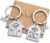 Pack of 2 Home Keyrings with Envelope Gift for Housewarming 2026 Housewarming Gifts Apartment New Home Gift Key Chain for New Home Buying and Moving